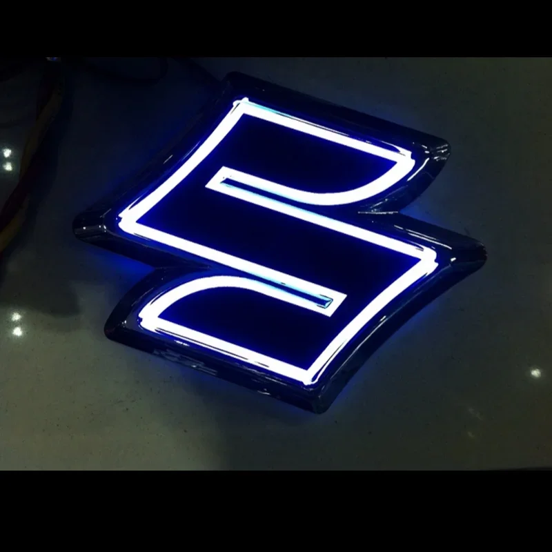 

5D автомобильный логотип, светодиодная эмблема, значок, задний багажник, задний знак, украшение для SUZUKI SWIFT Alto Wagon R Jimny, аксессуары для стайлинга автомобилей