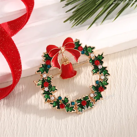 MOONBIFFY Эмалевые колокольчики со стразами