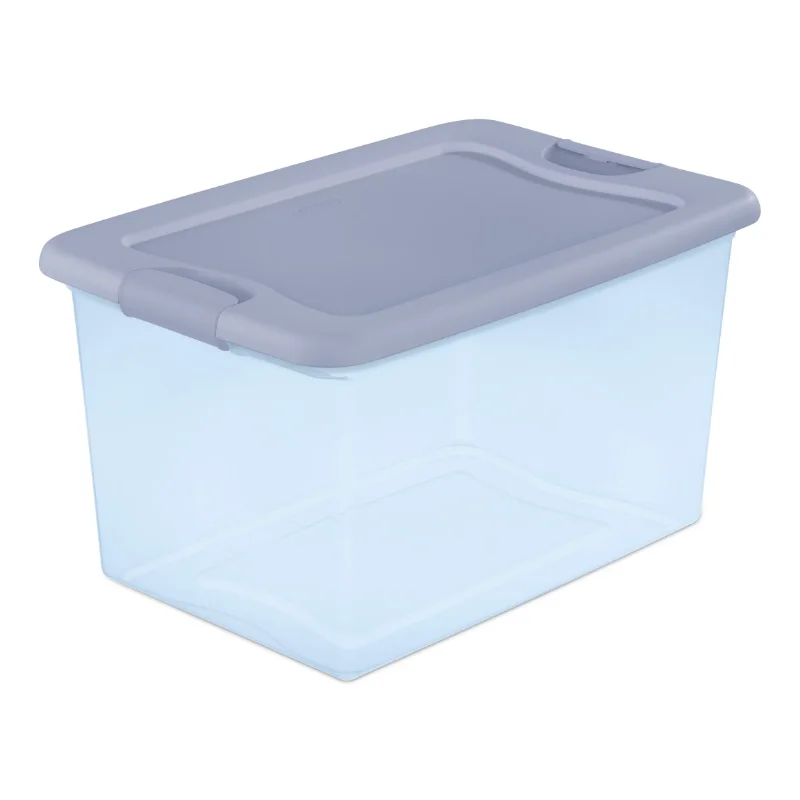 

Sterilite 6PCS 64 Qt Plastic Organizer Storage Box Set With Latching