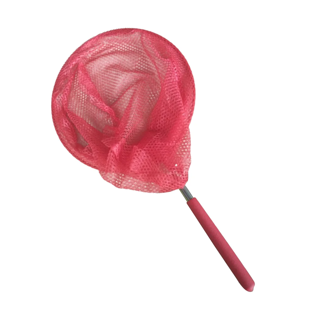 

6pcs Butterfly Net Colorful Telescopic Extendable Stainless Steel Sweep Net for Kids