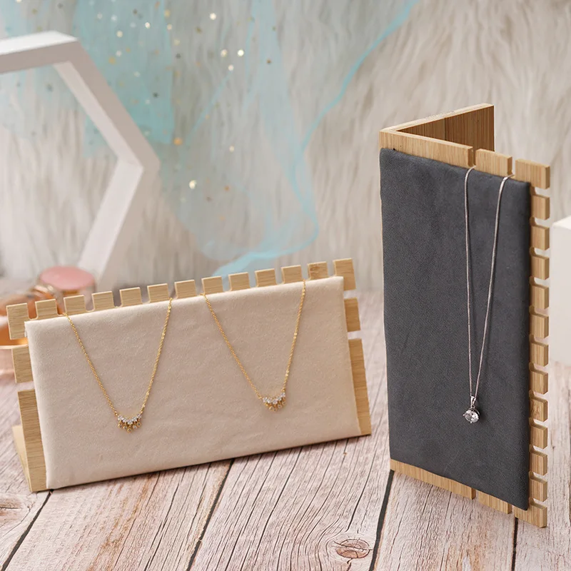 

Новое деревянное ожерелье, браслет, аксессуары, демонстрация, демонстрация ювелирных изделий