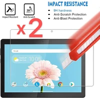 2Pcs Tablet Tempered Glass Screen Protector Cover for Lenovo TAB M10 TB-X605F TB-X505 10 1 Inch Full Coverage Screen