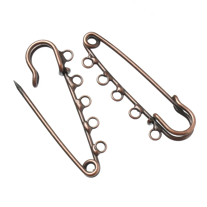 Булавка-застежка для украшений сделай сам с 3/5/9 отверстиями 10-30 шт