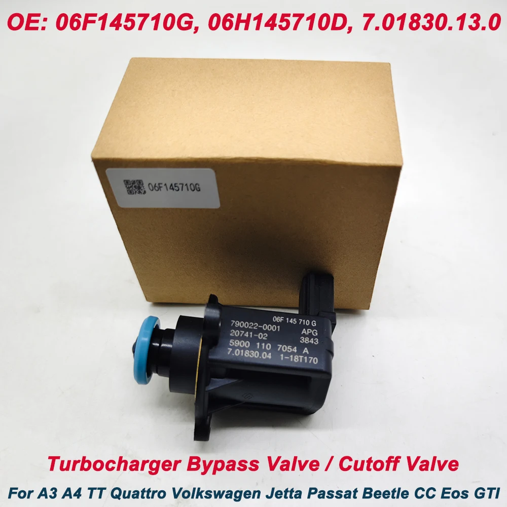 

Турбокомпрессор 06F145710G отсекающий электромагнитный отводной клапан для A3 A4 2005-2013 для Tiguan 09-2011 7.01830.13.0 701830130