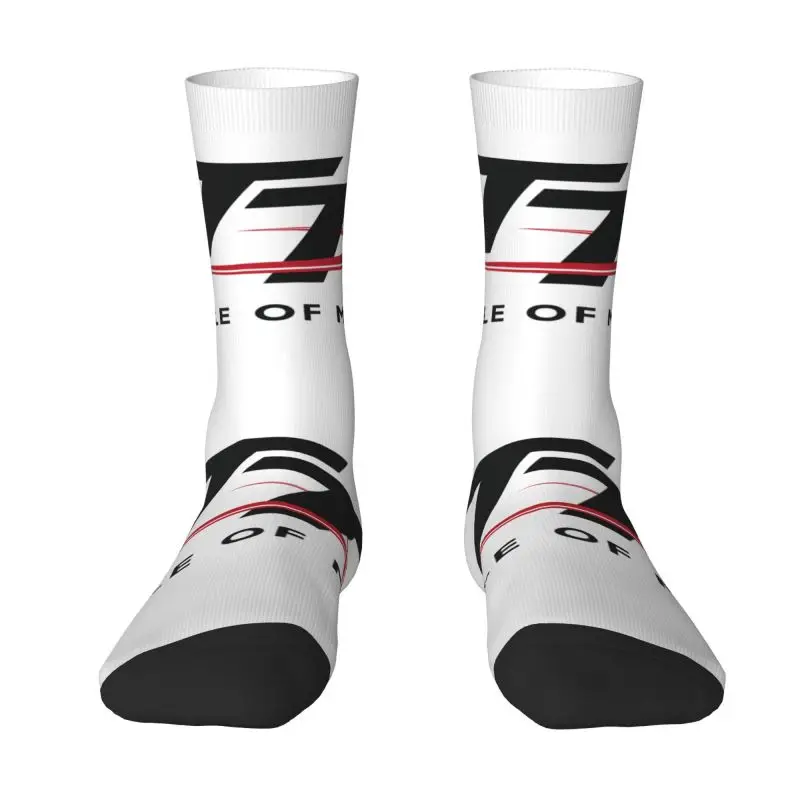 

Cute Isle Of Man TT Races Socks Men Women Warm 3D Print Motorcycle Sport Sports Football Socks