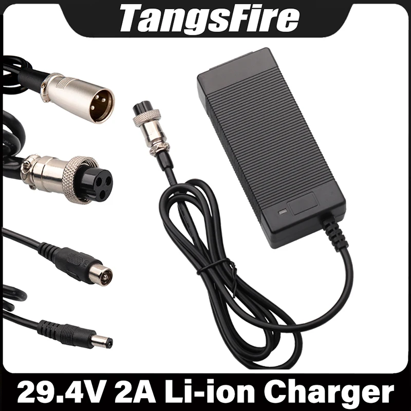 Умное зарядное устройство для литиевых батарей 29 4 В 2 А зарядного устройства