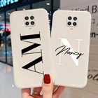 Чехол для телефона Redmi Note 8 Pro, мягкий чехол для Xiaomi Redmi Note 10, 8T, 9, 9S, 10S, 11 Pro Plus, 9A, 9C, 9T, с именем на заказ