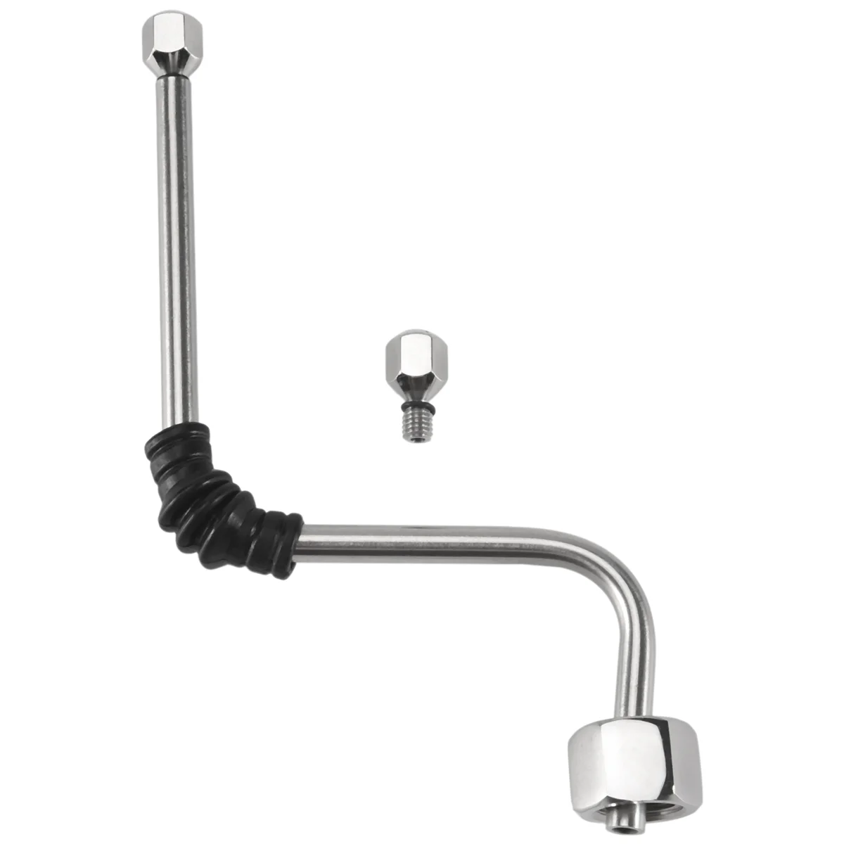 Фото Паровая трубка для Delonghi EC680/EC685, кофемашины Rancilio, модернизация с дополнительной паровой насадкой с 3-мя отверстиями №2