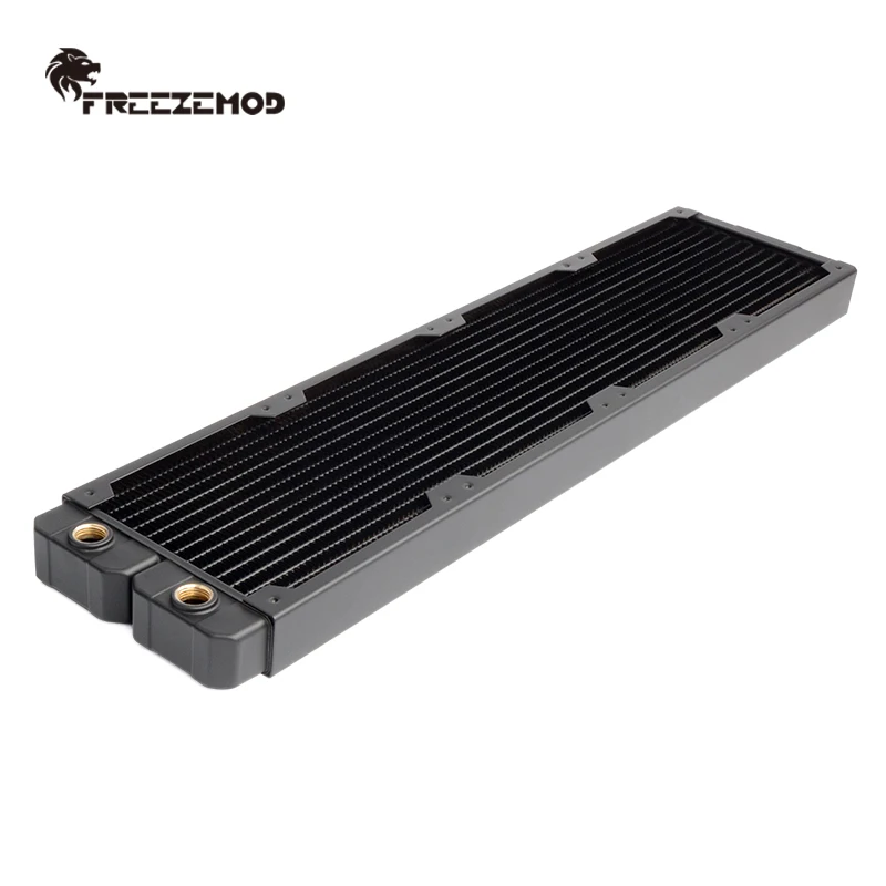 Медный радиатор FREEZEMOD для компьютера с водяным охлаждением 14 дюймов плоской