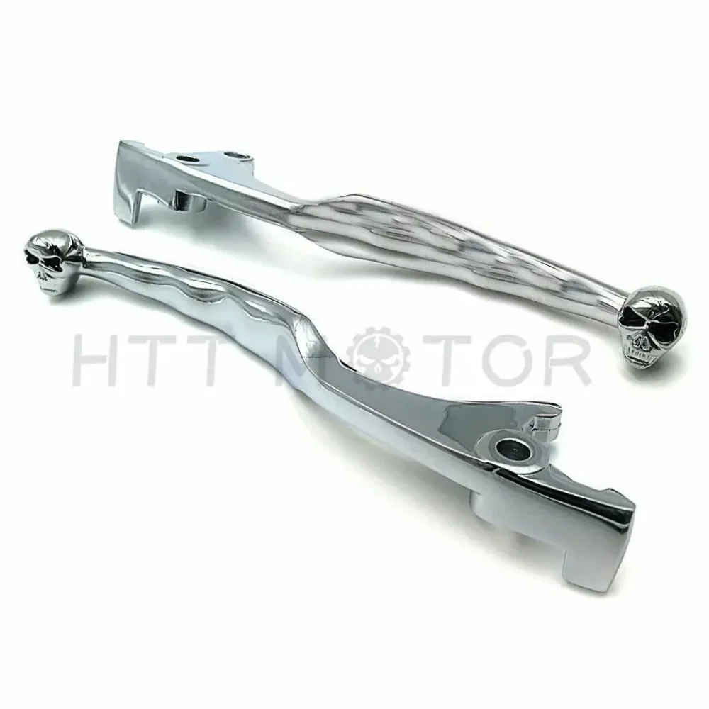 Фото Рычаги тормозной муфты с черепом для Kawasaki Vulcan 1500 1987-2008 VN1600 2003-2009, аксессуары и товары для мотоциклов №1