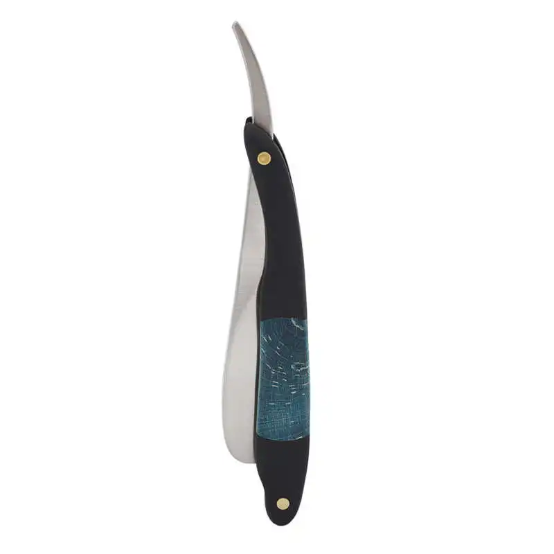 

Straight Razor Straight Edge Razor Ebony Handle for Face Grooming for Men