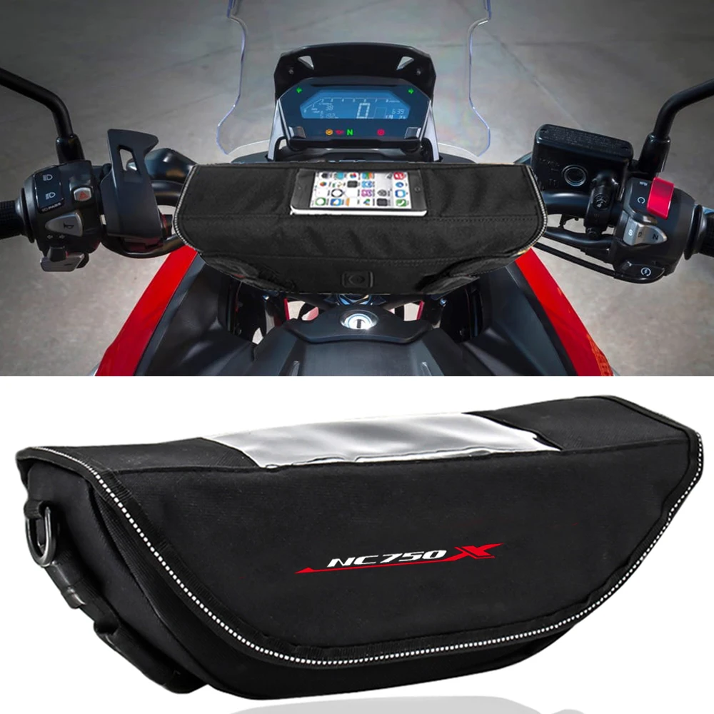 

Motorcycle Handlebar Bag For Honda NC750X NC750 NC 750 X Accessories Portable Waterproof Phone Bags