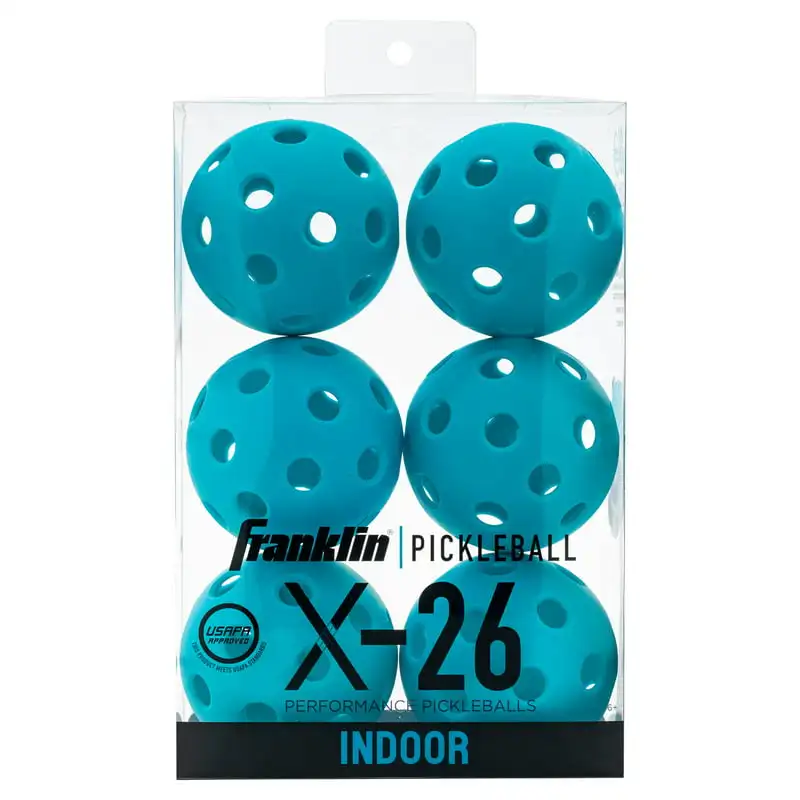 

X-26 Indoor Pickleballs - Blue - Pickleball Approved
