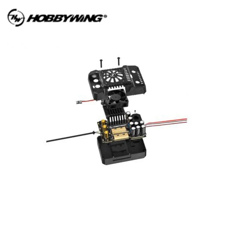 Фото Hobbywing EZRUN MAX4 HV 300A ESC 6-12S Водонепроницаемый BEC 6В/7.4В/8.4В 10А Бесколлекторный регулятор скорости для радиоуправляемых автомобилей и внедорожников масштаба 1/5. №4