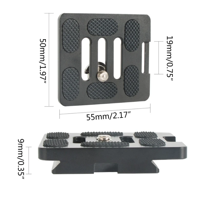 Быстросъемная пластина QR для штатива DSLR-камеры быстрого крепления