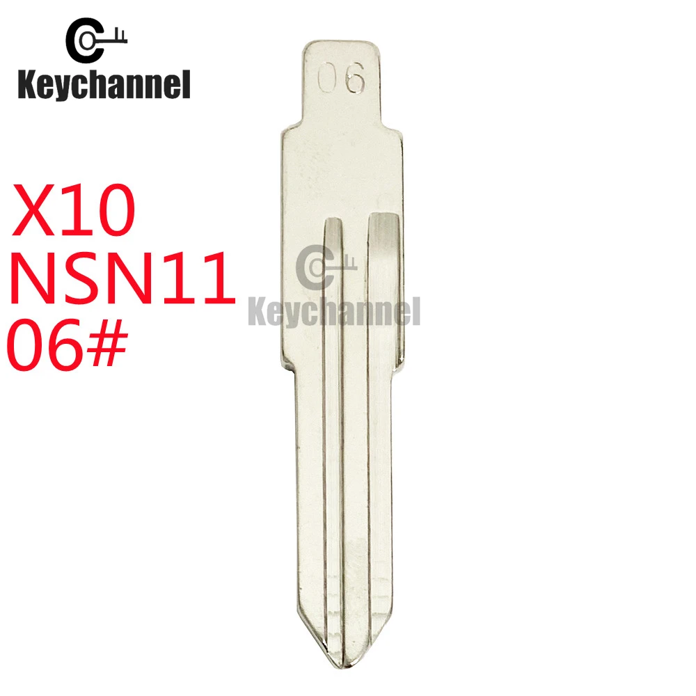 10 шт./лот #06 KD сменный автомобильный флип-ключ LISHI NSN11 для Nissan Bluebird/Cedric/Cefiro Subaru Honda
