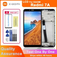 original 5 45 ips lcd display for xiaomi redmi 7a lcd touch screen digital assembly replaceable parts for redmi 7a lcd display