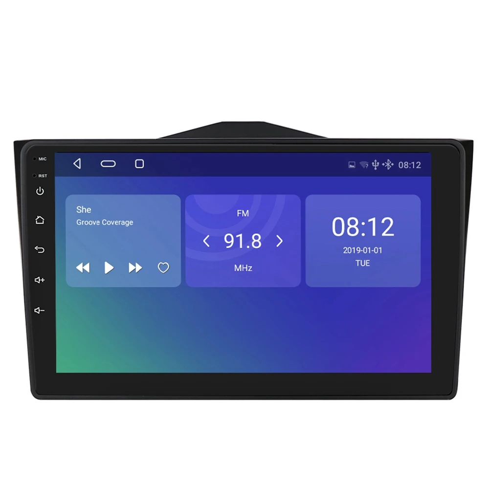 

Автомагнитола 9 дюймов HD MP5 мультимедийный плеер Android 11,0 радио GPS навигация Wifi Bluetooth для LADA BA3 Granta 18-19