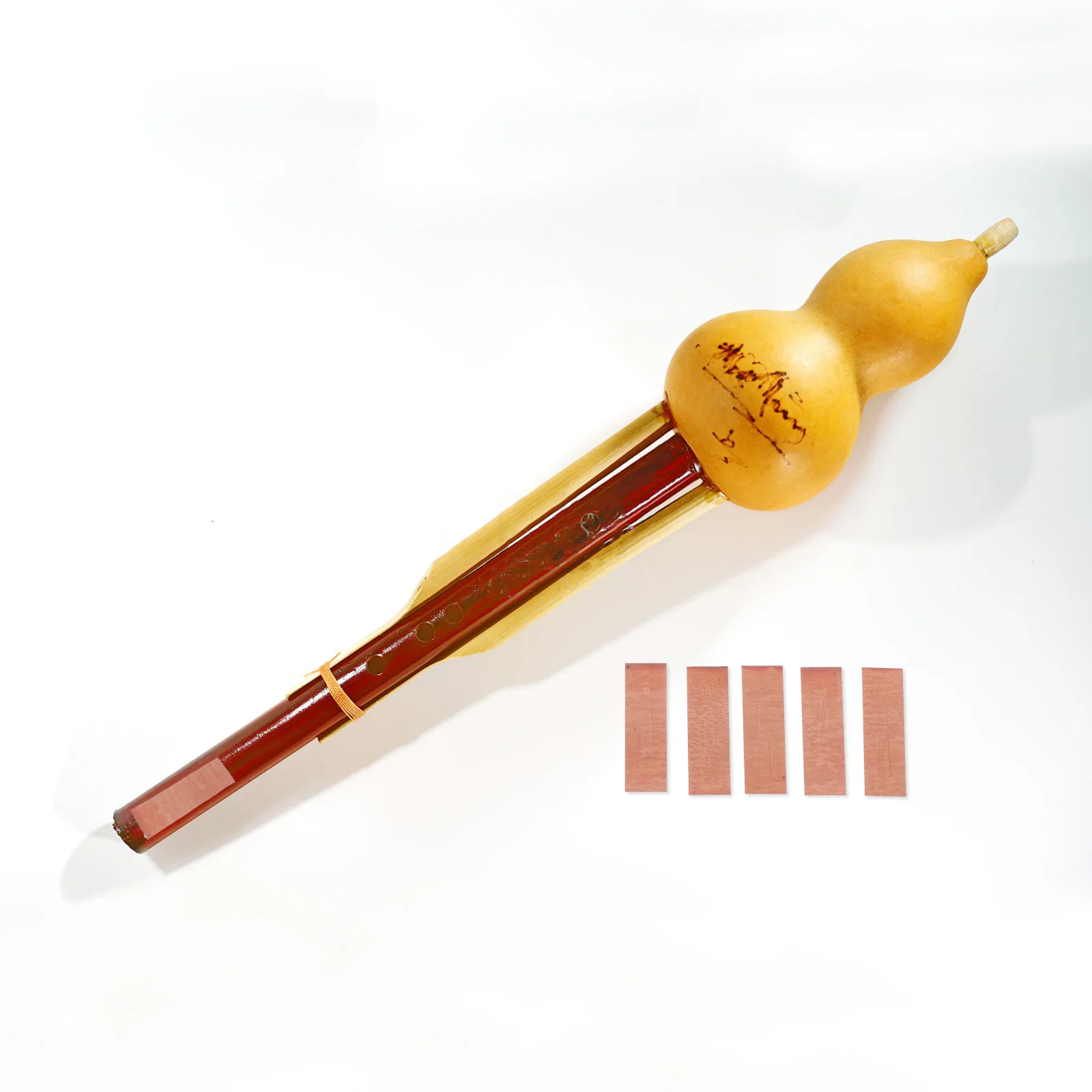 

5 Pcs Cucurbit Reed Traditional Instrument Accessories Pro Tools Flute For Tuning Premium Supplies