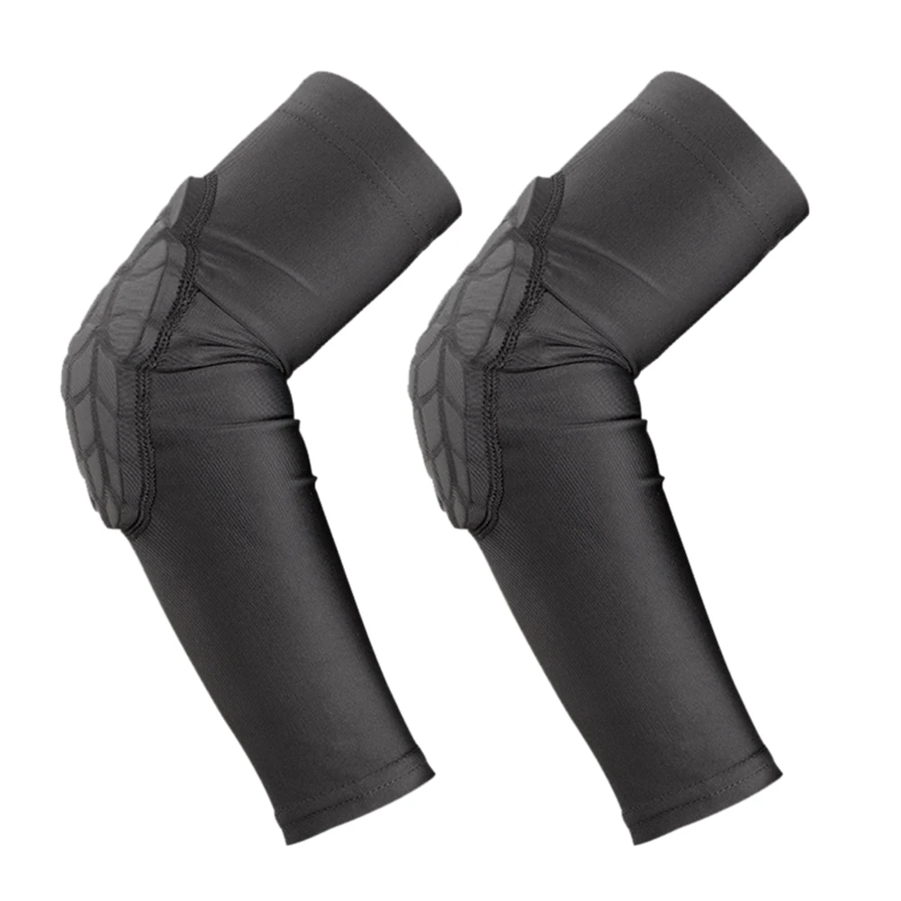 

Kids Sports Elbow Pads Honeycomb Compression Knee Pad Protective Gear for Basketball Baseball Durable Portable Multifunctional