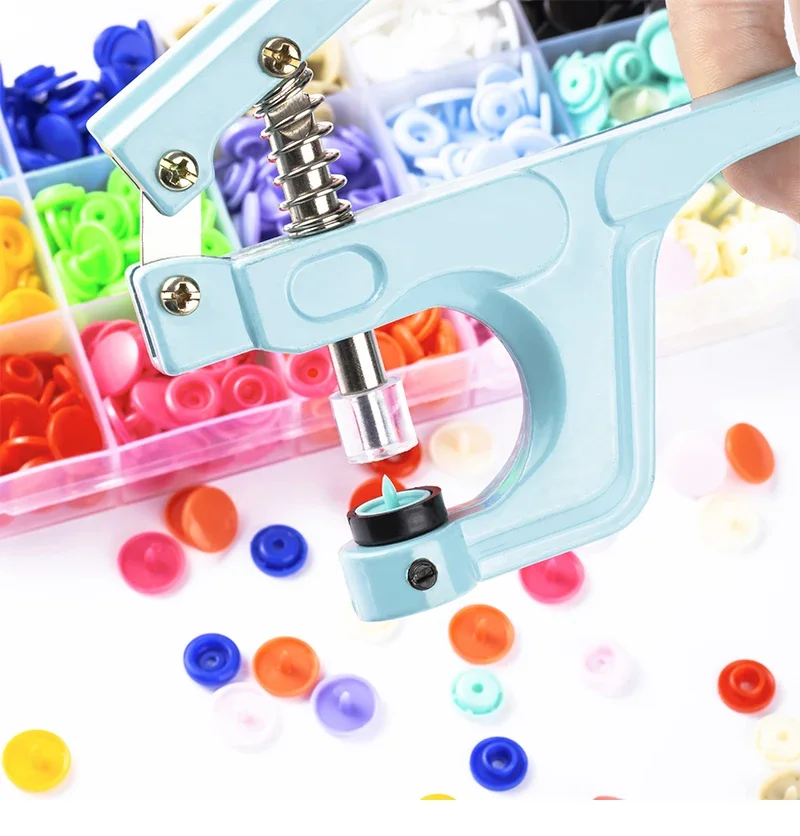 Оптовая продажа круглые защелкивающиеся кнопки shap KAM T3 T5 глянцевый набор