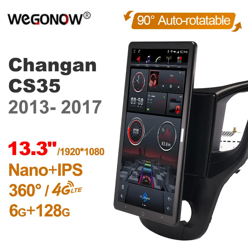 

1920*1080 Android10.0 Ownice 13.3 Inch Rotation Autoradio 1 Din for Changan CS35 2013- 2017 Car Radio Auto GPS Multimedia DSP