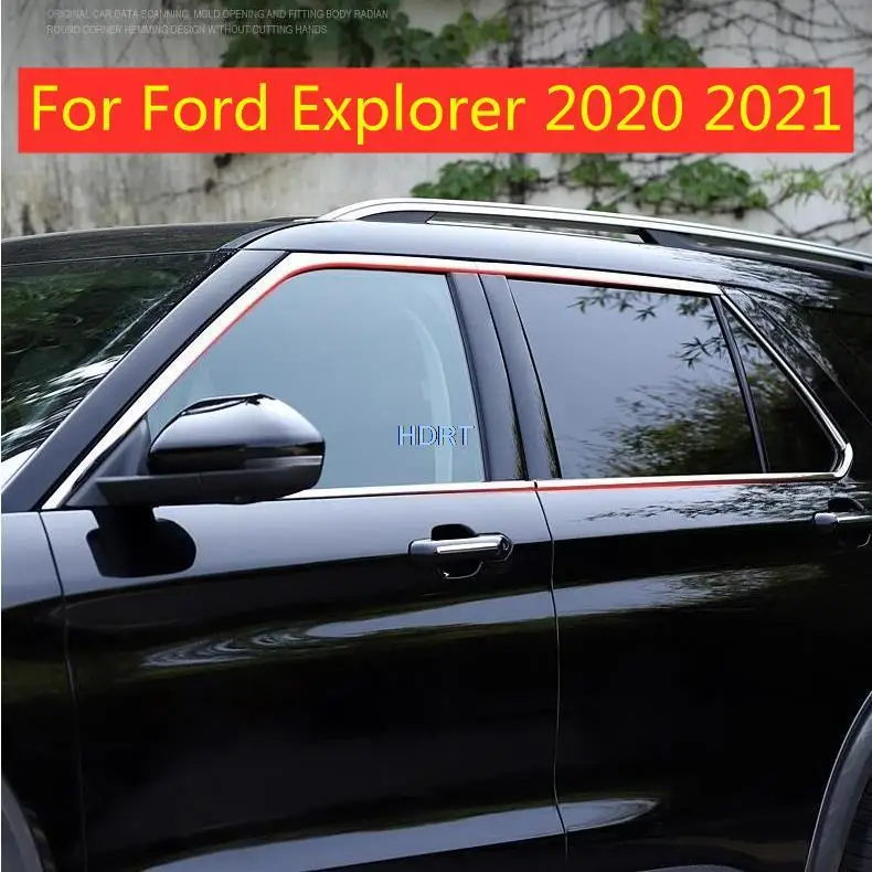 Для Ford Explorer timседан 2020 2021 Стайлинг автомобиля внешние аксессуары нержавеющая