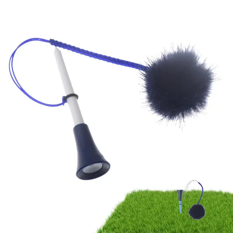 

Golf Tees Golfing Rubber Ball Tees With Anti-Lost Rope Sports Gifts For Golf Lovers Friends Families Colleagues Colors Random