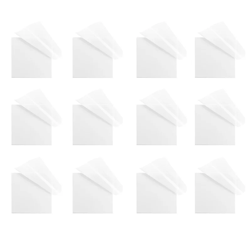 

600Pcs Transparent Sticky Notes-Waterproof Self-Adhesive Clear Sticky Notes for Reading,Home,Office,School (3X3In)