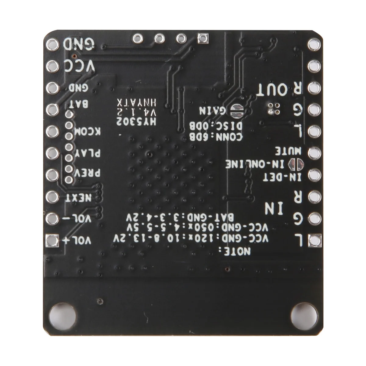 

QCC3031 APTXHD Audio AUX Lossless Music Hifi Bluetooth 5.0 Receiving Board TPA6132A2 Car Audio Amplifier Board,3.3-4.2V