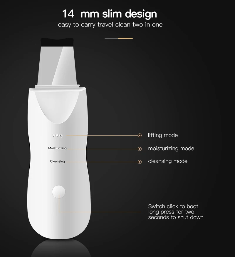 

Скребок для кожи misiki ultrassonic, скребок для кожи, скребок для кожи, пилинг