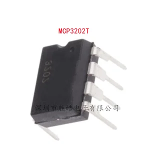 Новый MCP3202T MCP3202-CI/P MCP3202-BI/P MCP3202 аналогово-цифровой конвертер прямо в интегрированную схему DIP-8