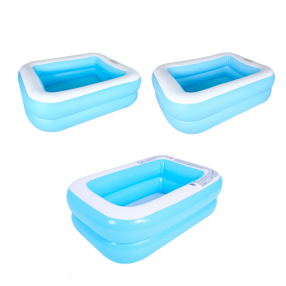 

Inflatable Paddling Pool Baby Summer Swimming Pool Children Indoor Outdoor Garden Square Bathtub Basin Water Beach Party Toys