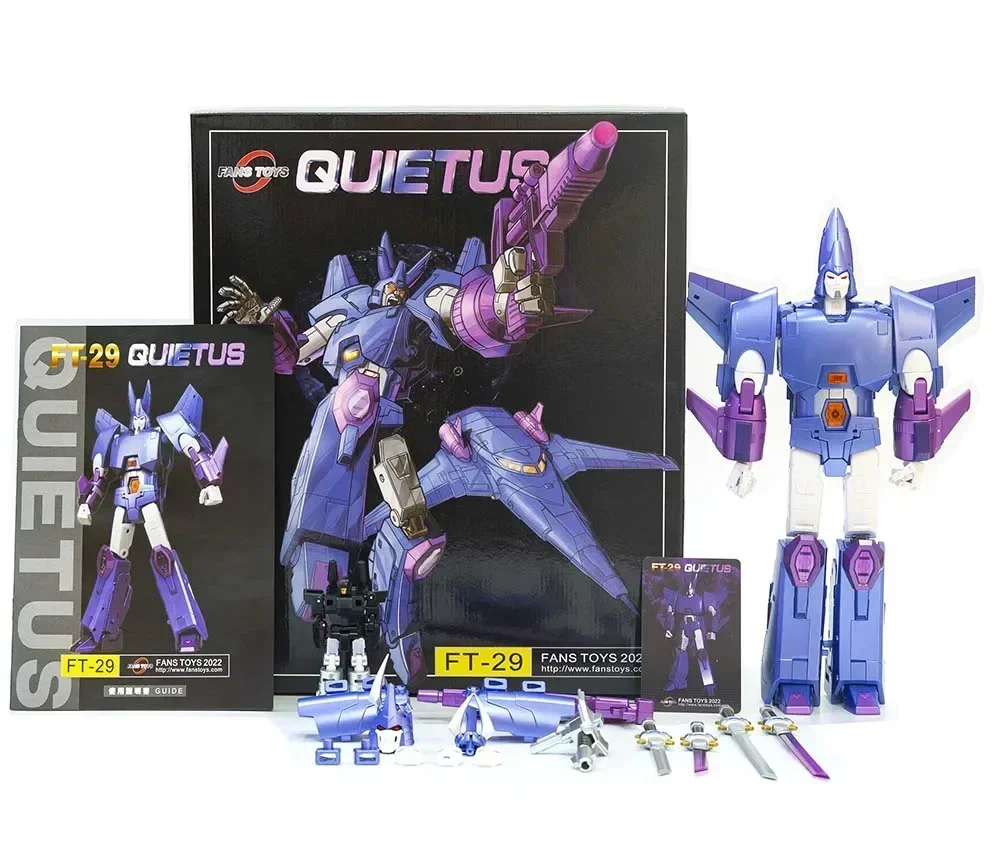 В наличии новые игрушки-трансформеры FansToys FT-29 FT29 Quietus Cyclonus G1 MP Reprint Фигурка