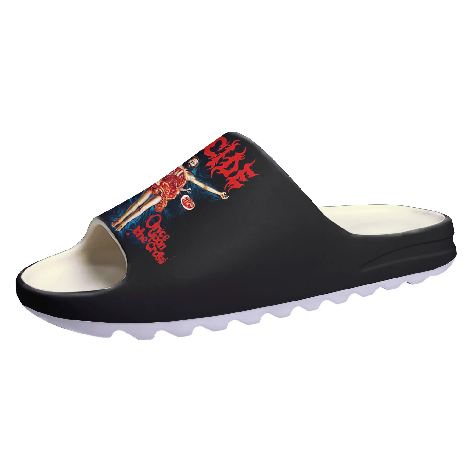 

Deicide Band Rock Soft Sole Sllipers Home Clogs Step on Water Shoes Mens Womens Teenager Legion Beach Customize on Shit Sandals