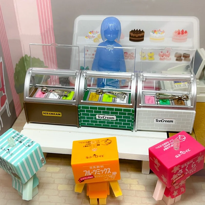 Японские Оригинальные капсульные игрушки J.DREAM Gashapon мини-холодильник для