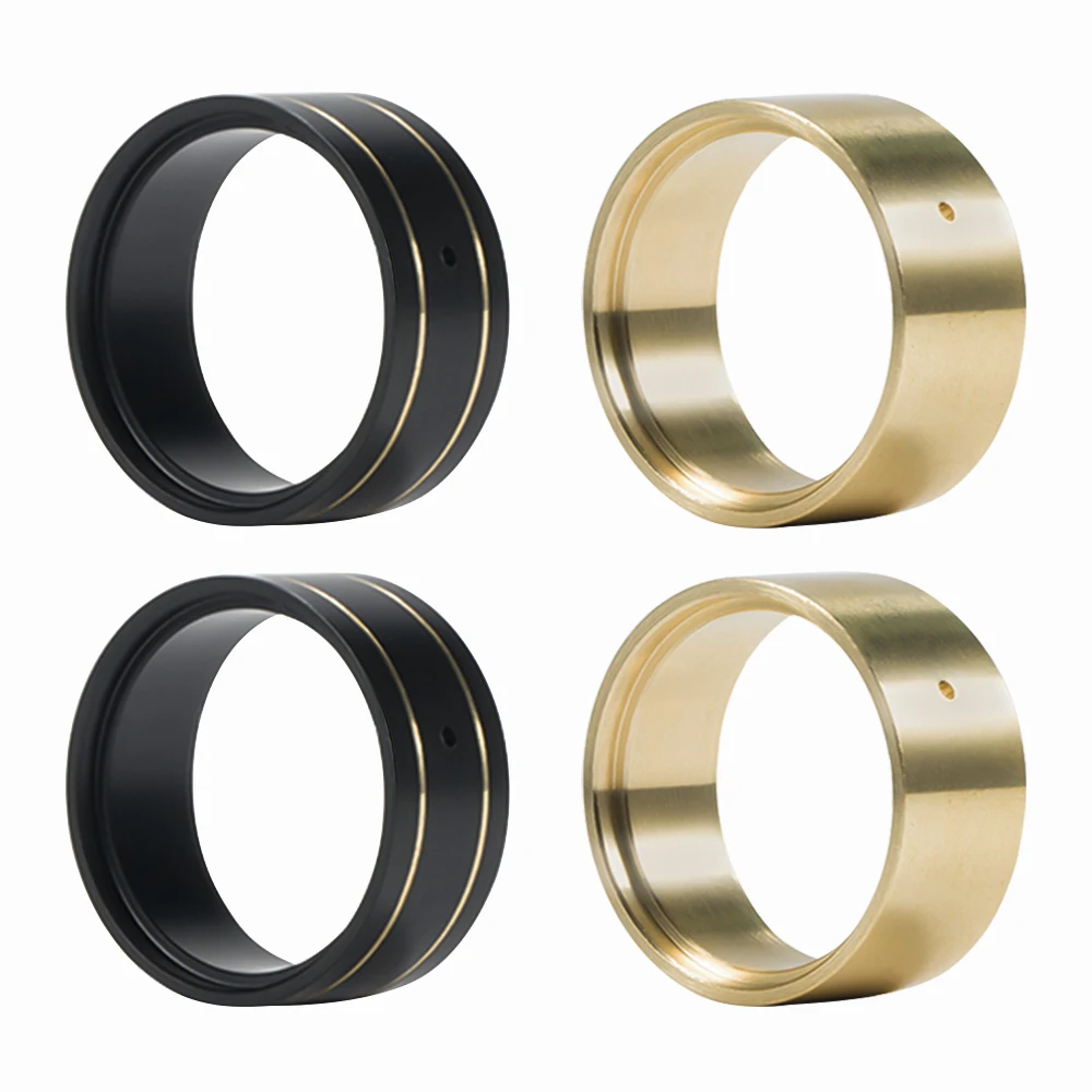 

4PCS 16g 1.0 Brass Wheel Clamp Ring for 1/24 RC Crawler Axial SCX24 Deadbolt C10 Gladiator Bronco AX24 Beadlock Wheels Upgrade
