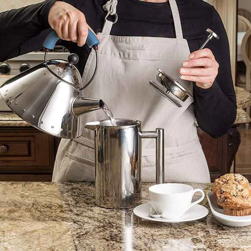 Кофеварка с двойной изоляцией French Press 3-уровневая система фильтрации без кофейной