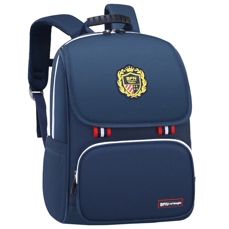 3-piece Children British Style Large Capacity Backpacks New Primary Girl Boy Fashion Tutorial Bags Students Matching Pencil Case