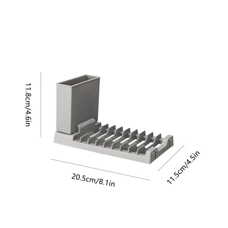 Складная сушилка для посуды сушилки кухонный органайзер многофункциональная