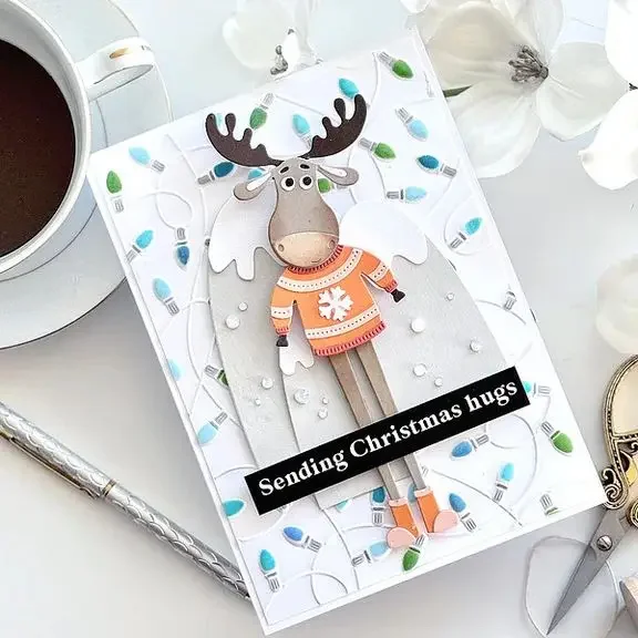 Копилка ремесло металлические штампы форма для резки рождественский свитер