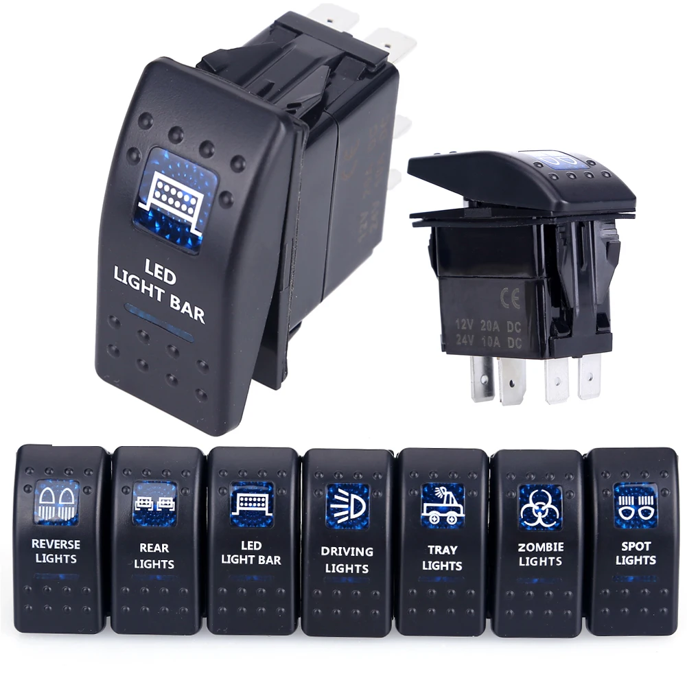 Автомобильный переключатель для лодки и грузовика Регулируемый