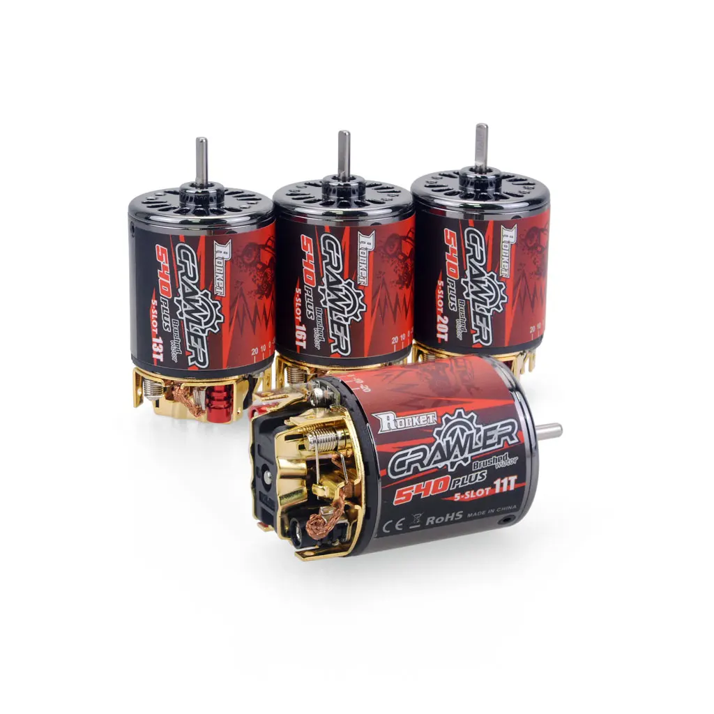 

Rocket 540PLUS 5-Slot 11T 13T 16T 20T Waterproof Bruhsed Motor For Tamiya Kyosho TRAXXAS WLtoys 1/10 RC Car