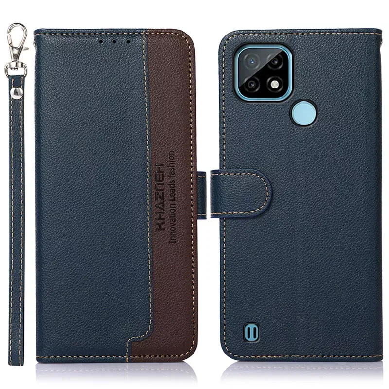 

Leather Flip Funda Realme C30 C21y C25 s Luxury Cover RFID Phone Book Skin for OPPO Realme C35 Case Realmi C25S C31 C 21 Y C25Y