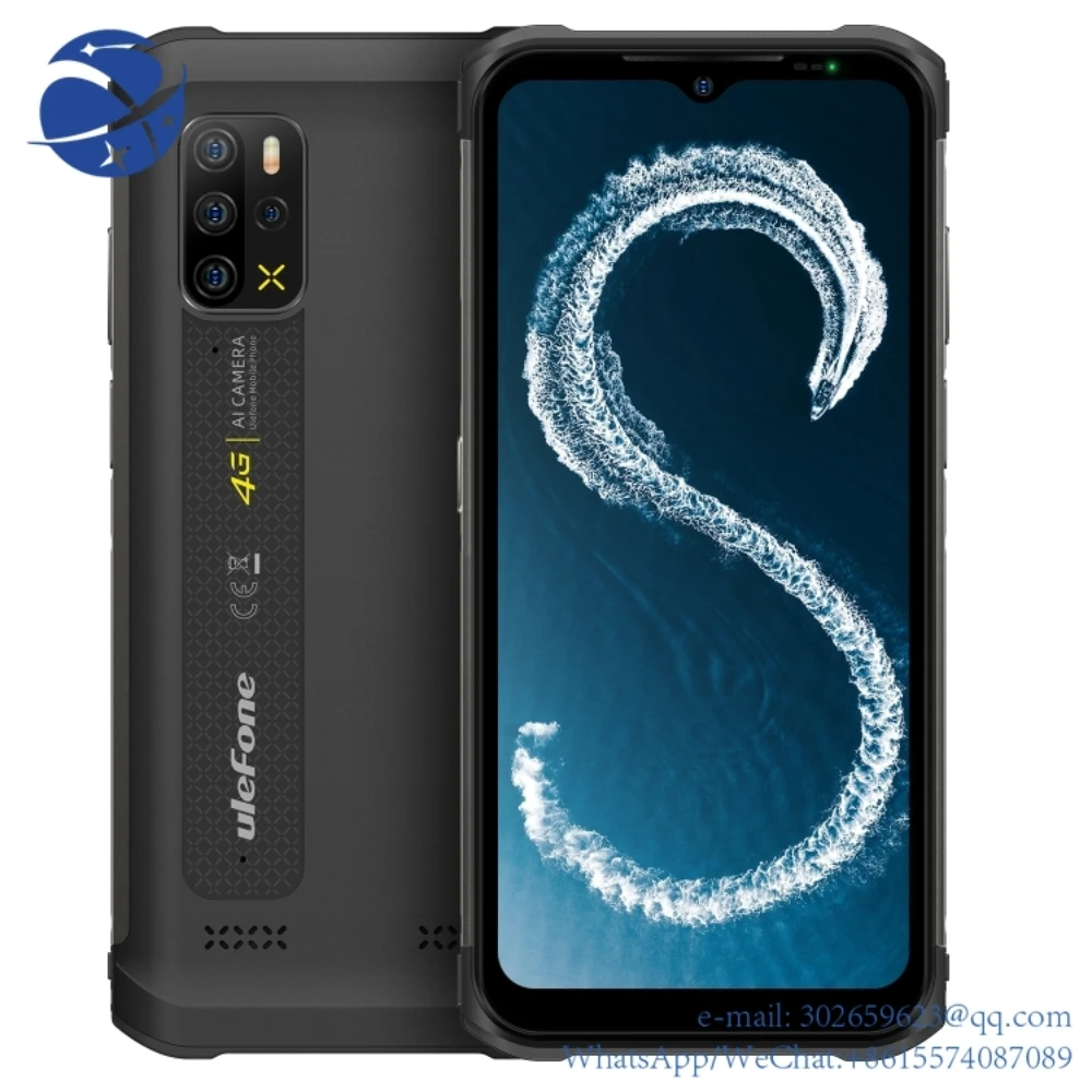 

New Arrival Waterproof Mobile Phones Ulefone Armor 12S Rugged Phone 8GB/128GB Support Qi Wireless Charge NFC Feature Smart Phone