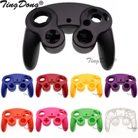 tingdong for gamecube housing shell cover with buttons replacement for ngc game handle protective accessories