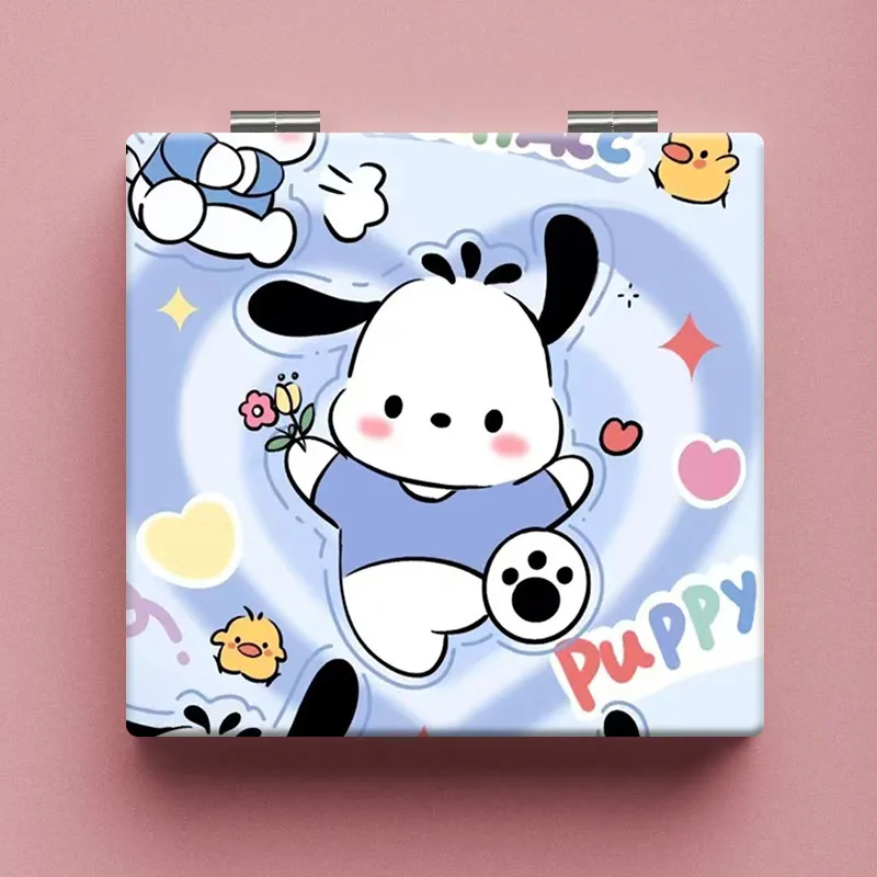 Компактное зеркало с Hello Kitty от Kuromi Melody портативное мультяшное милое настольное