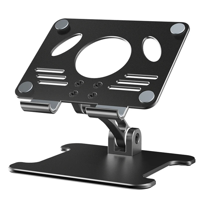 

FRF380H Tablet Stand Holder 360 Rotation Foldable Alloy Suit for Size From 7'' to 12.9'' Height Adjustable Desk Holder