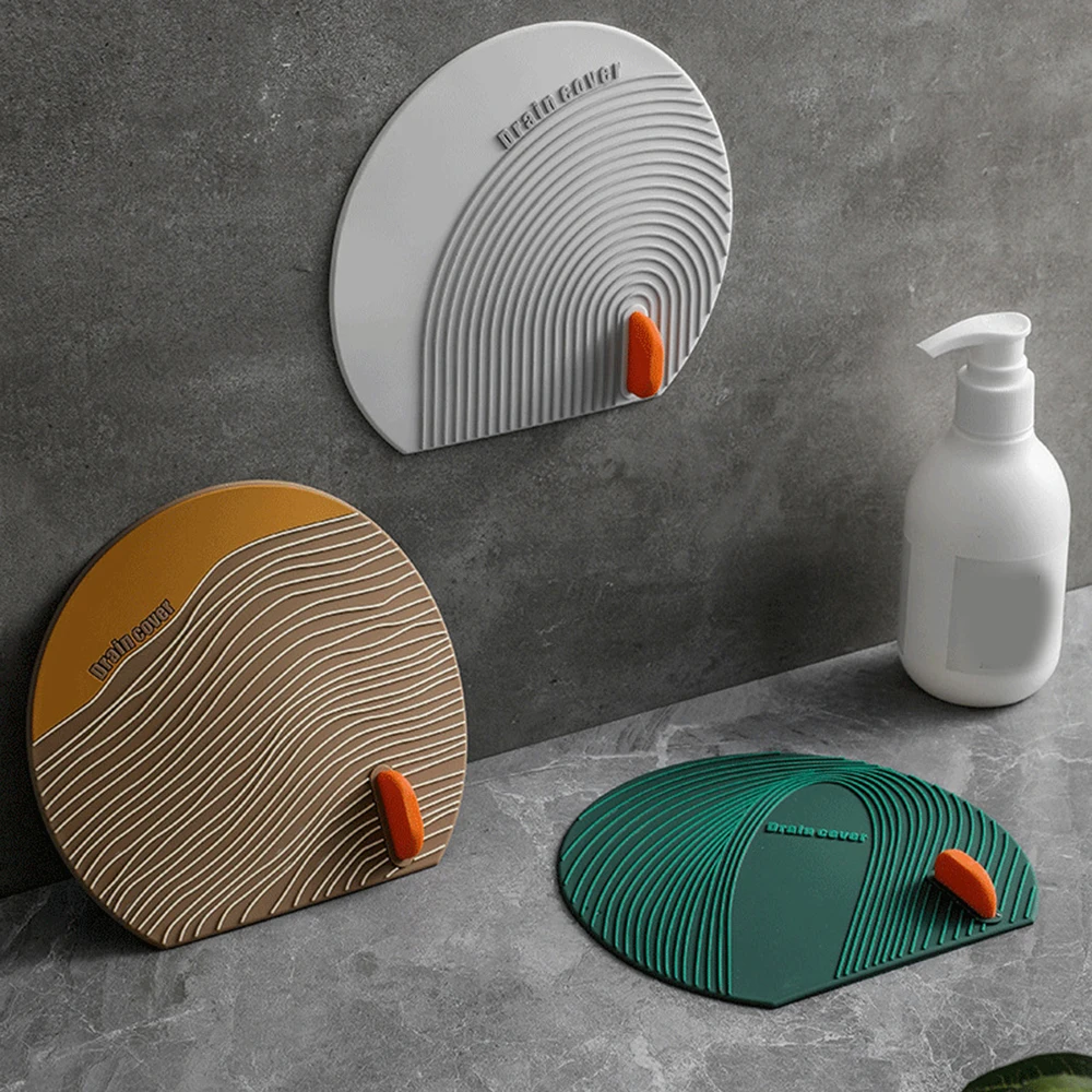 

Большая силиконовая пробка для волос, ограничитель для волос, силиконовая напольная пробка для слива, коврик с защитой от запаха, дезодорир...