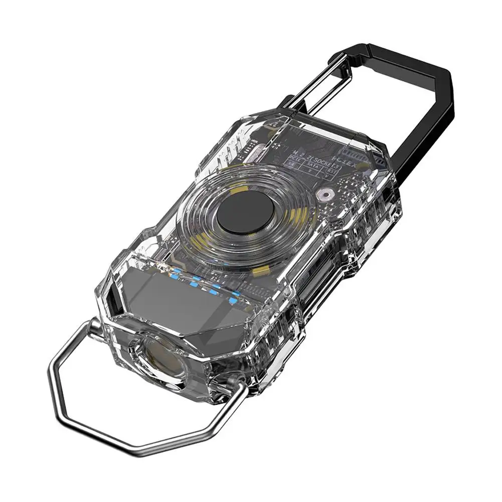 

Фонарик-брелок 6 режимов ABS